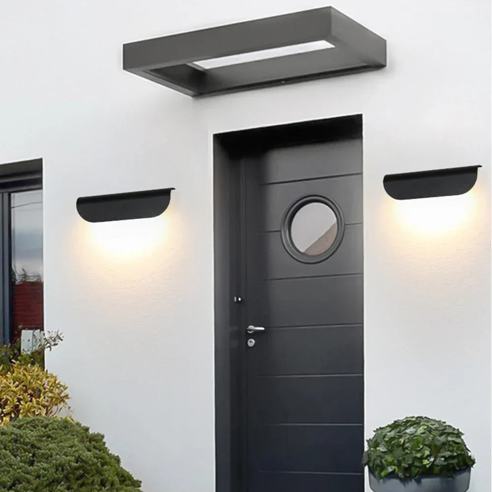 CascadeSpot - Lampe murale étanche pour bâtiments