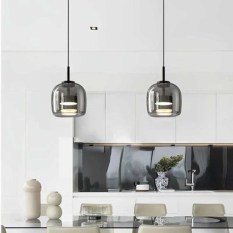 ClearAura - Lampe en verre minimaliste