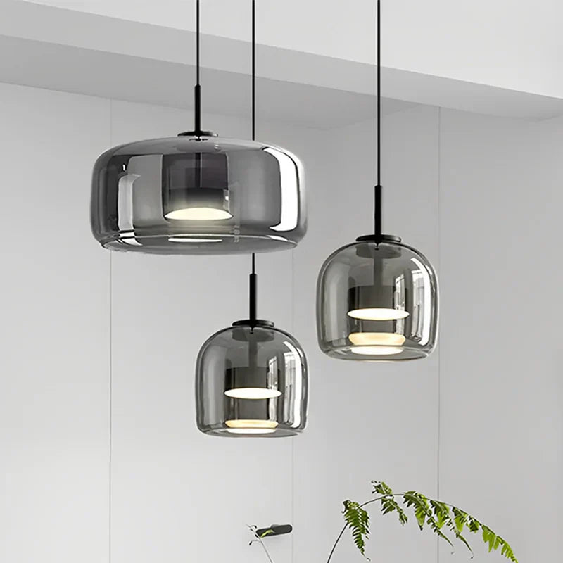 ClearAura - Lampe en verre minimaliste