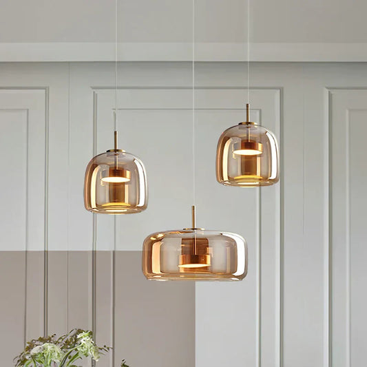 ClearAura - Lampe en verre minimaliste