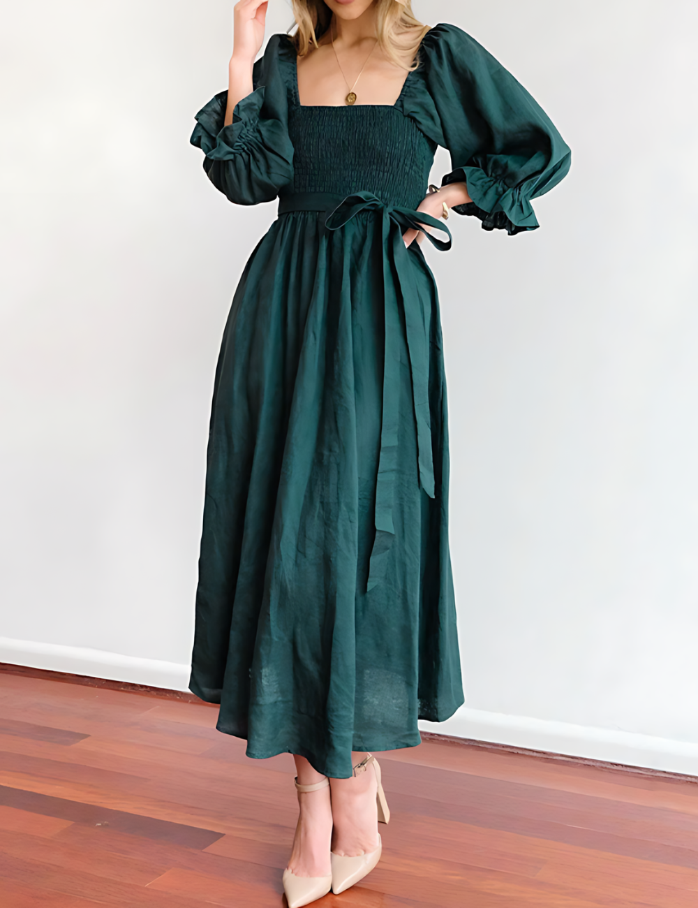 Dorothy | Elegant French Ruffle Dress