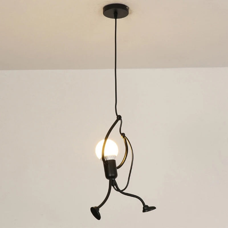BrightHero - Retro wandlamp Iron Man voor een opvallend interieur 